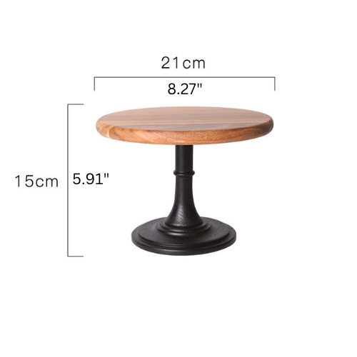 "Timbria lll Collection" Wooden Cake Stand
