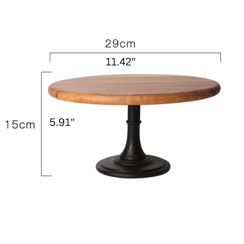 "Timbria lll Collection" Wooden Cake Stand