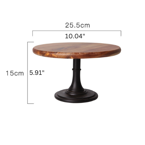 "Timbria lll Collection" Wooden Cake Stand