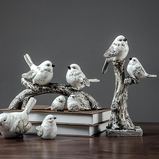 "Eva Maria Collection" Perched Bird Figurine