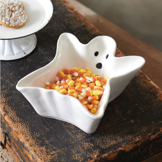 Porcelain Ghost Candy Dish