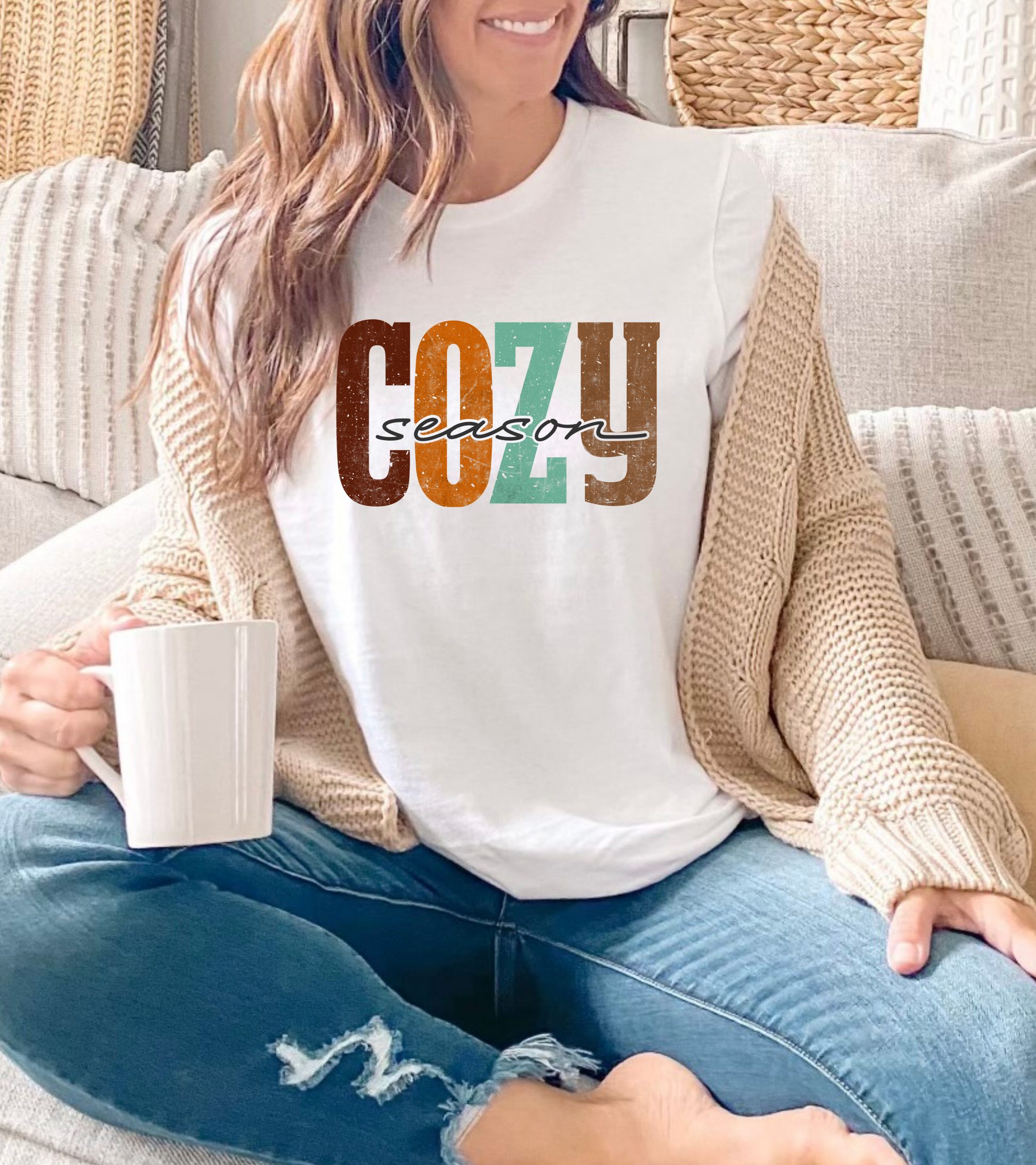COZY SEASON (BELLA CANVAS T-Shirt) (K) Mischa Lottie