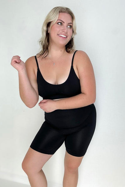 FawnFit Solid Butt Lift Tummy Control Shaping Bodysuit