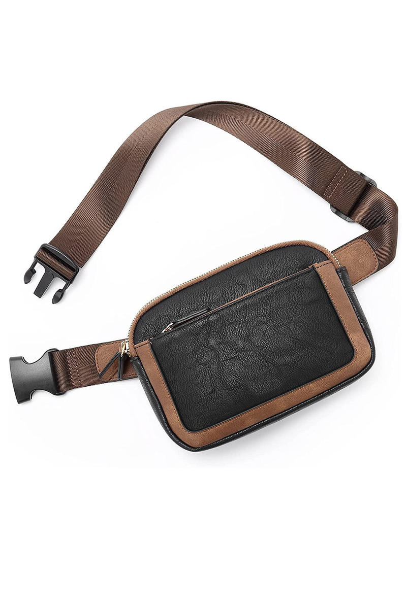 Mini PU Leather Crossbody Bag